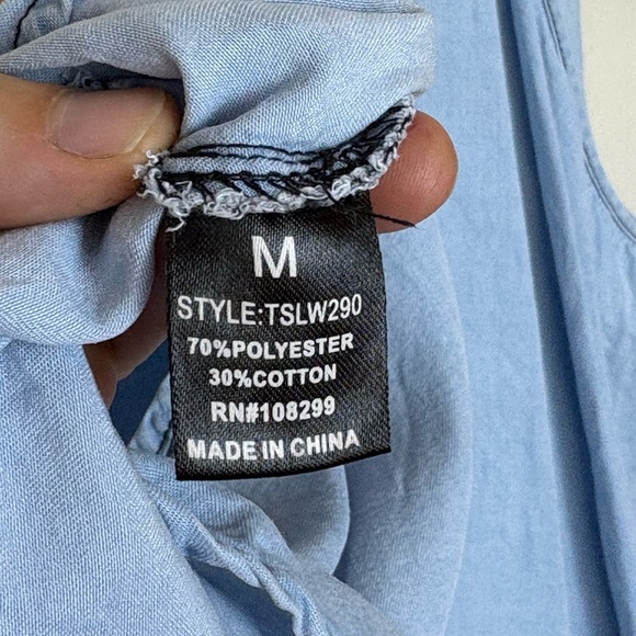 Cider Light Blue Women's Camisole - Picture 6 of 8